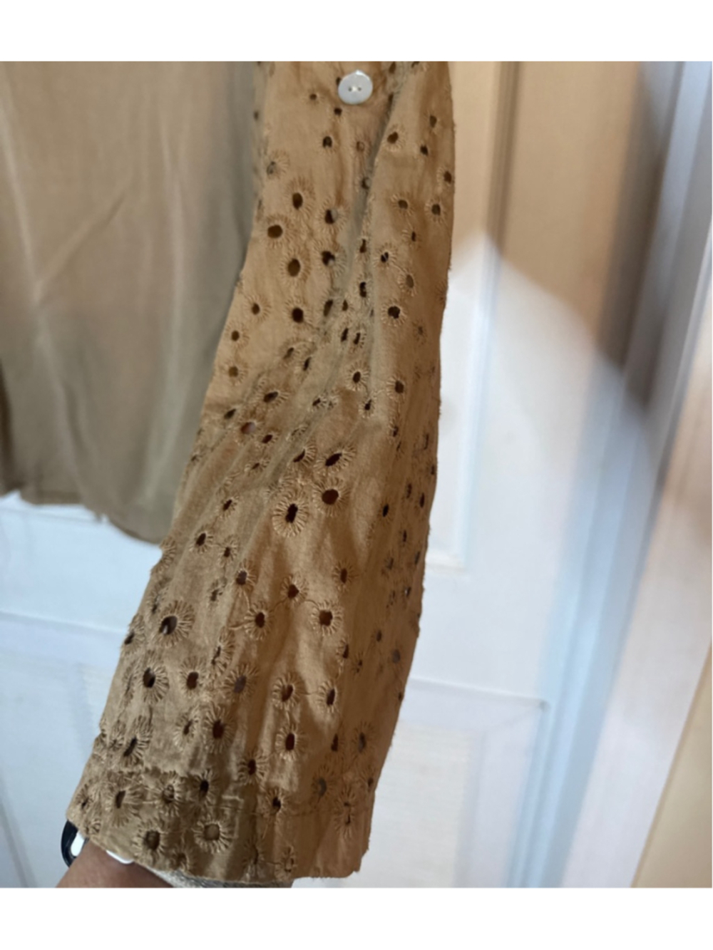 VENTI6 Brown Button Down Shirt L - Picture 4 of 4